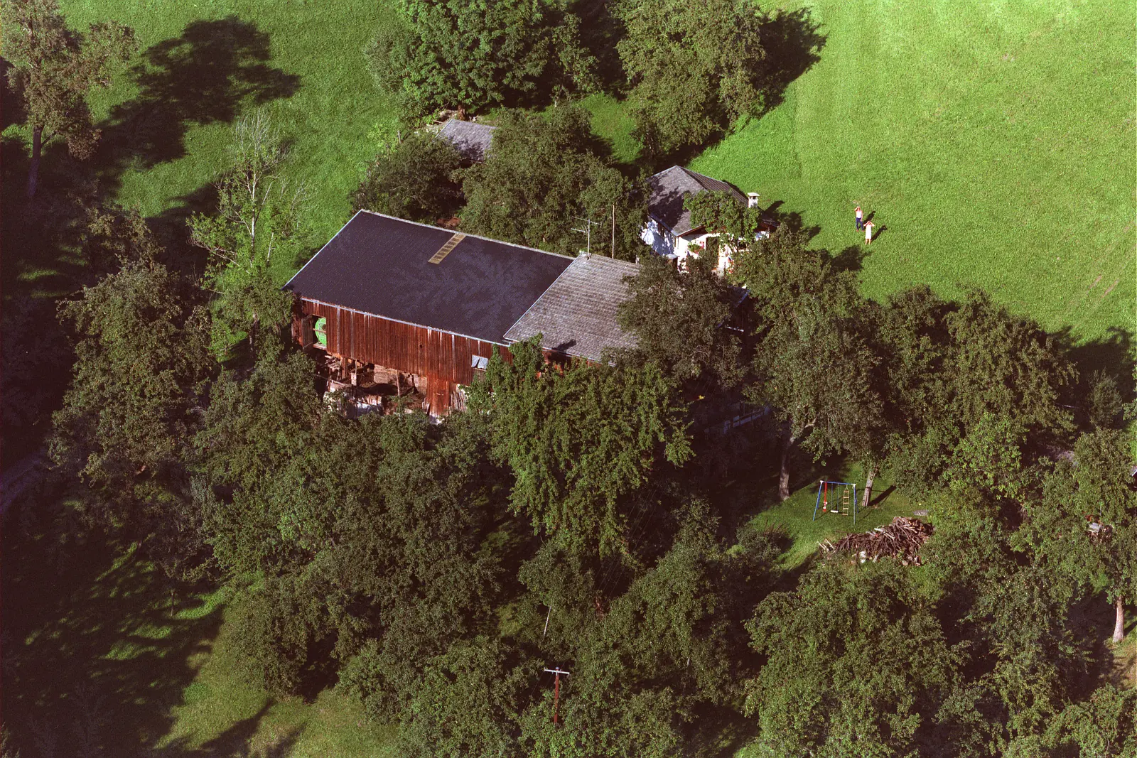 Schrägluftbild Glatzen