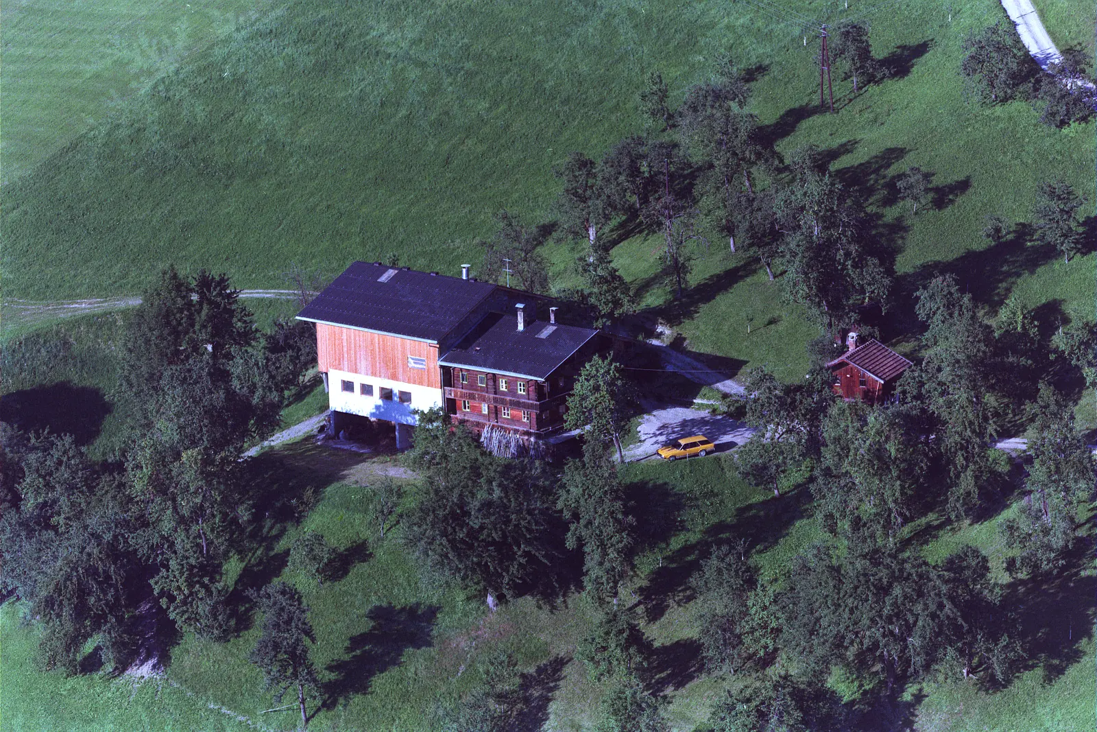 Schrägluftbild Holz