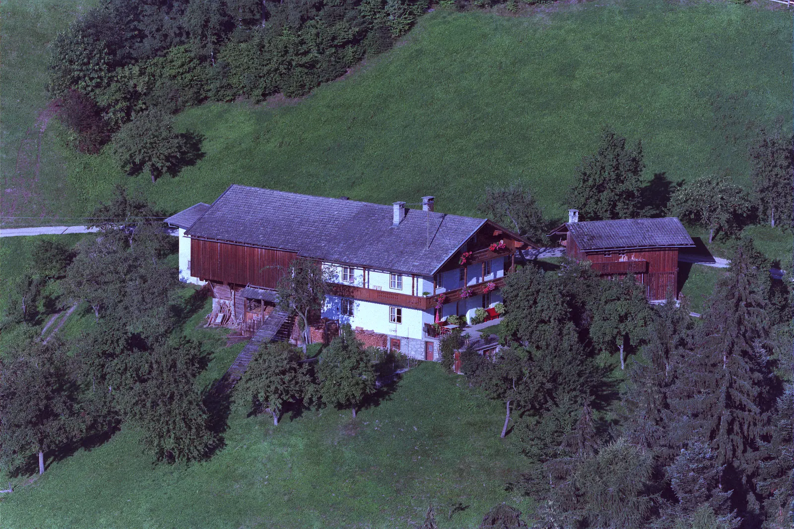 Schrägluftbild Kluawidn