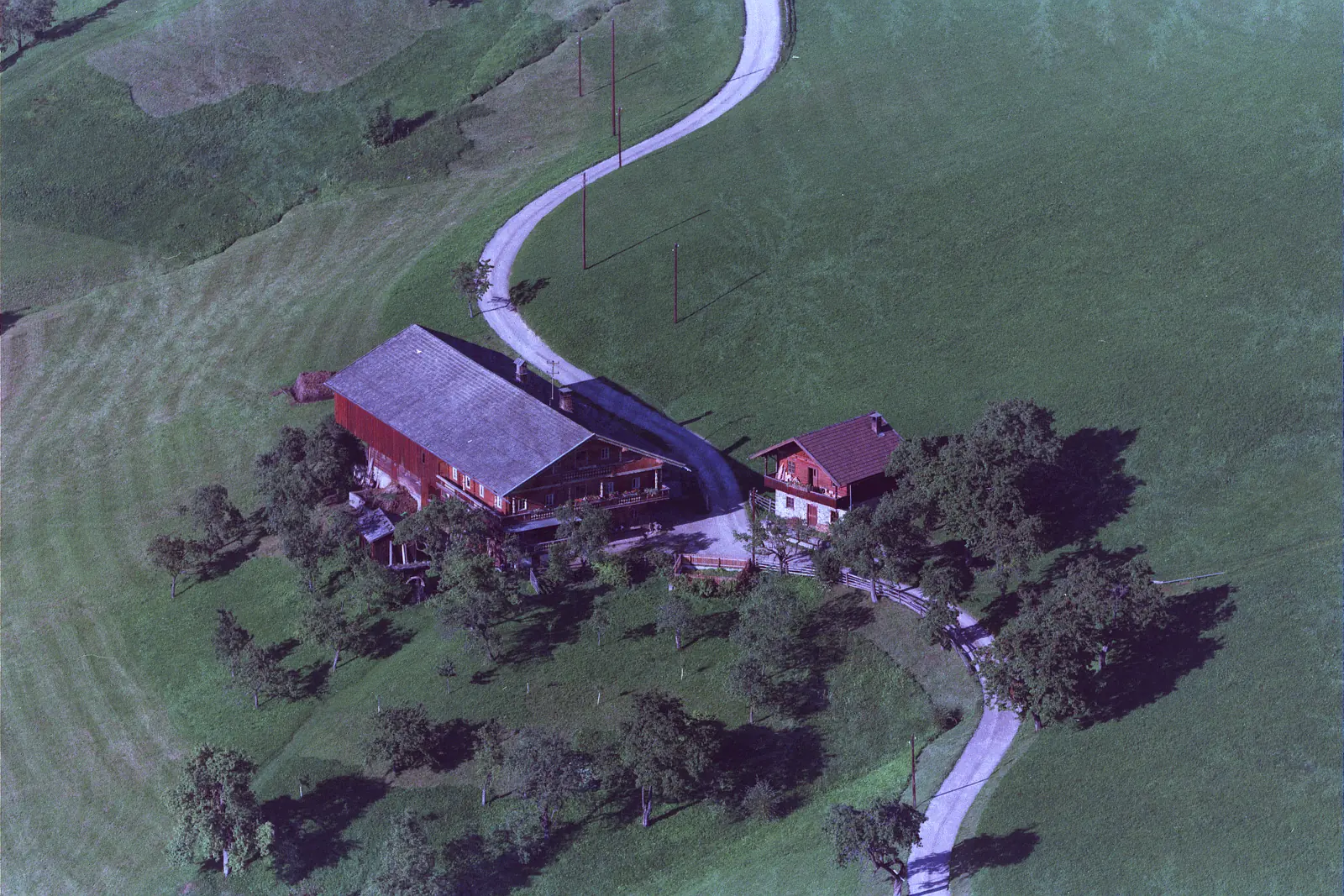 Schrägluftbild Moosen