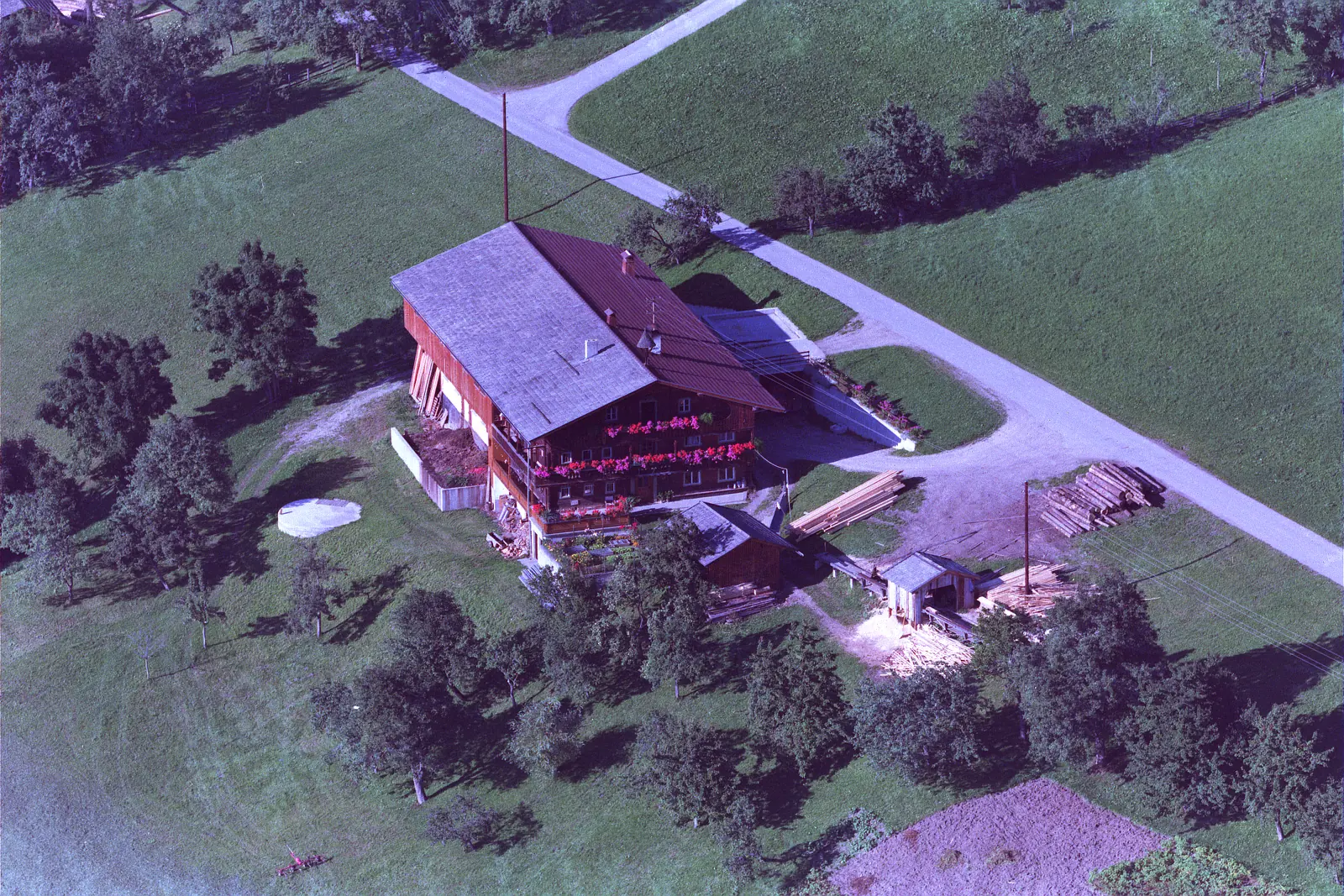 Schrägluftbild Niederaigen