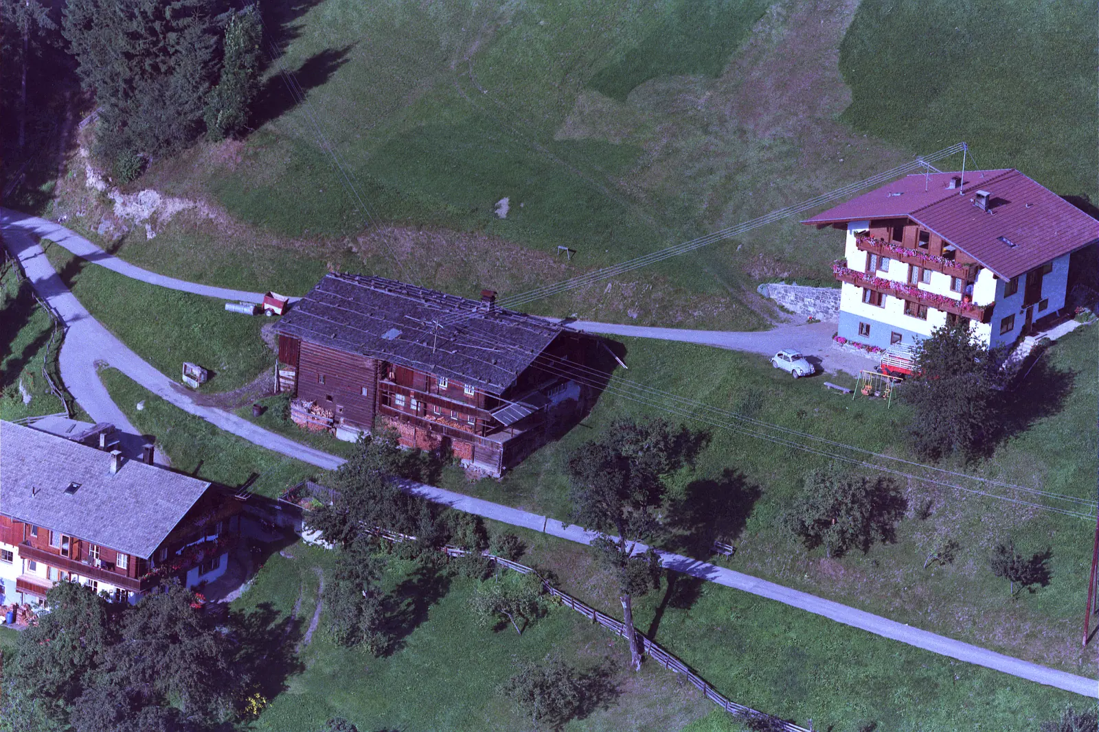 Schrägluftbild Oberflöber