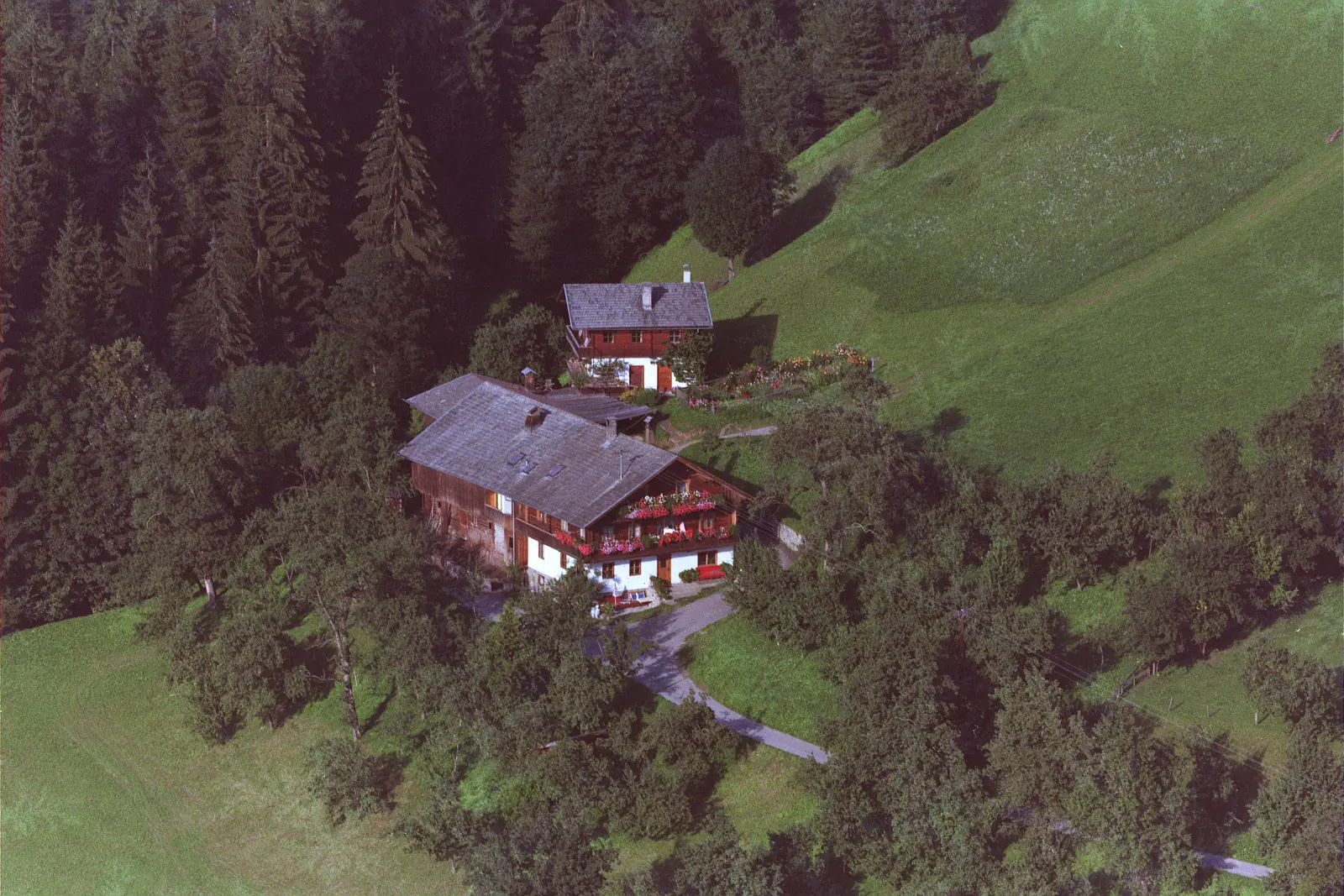 Schrägluftbild Rua