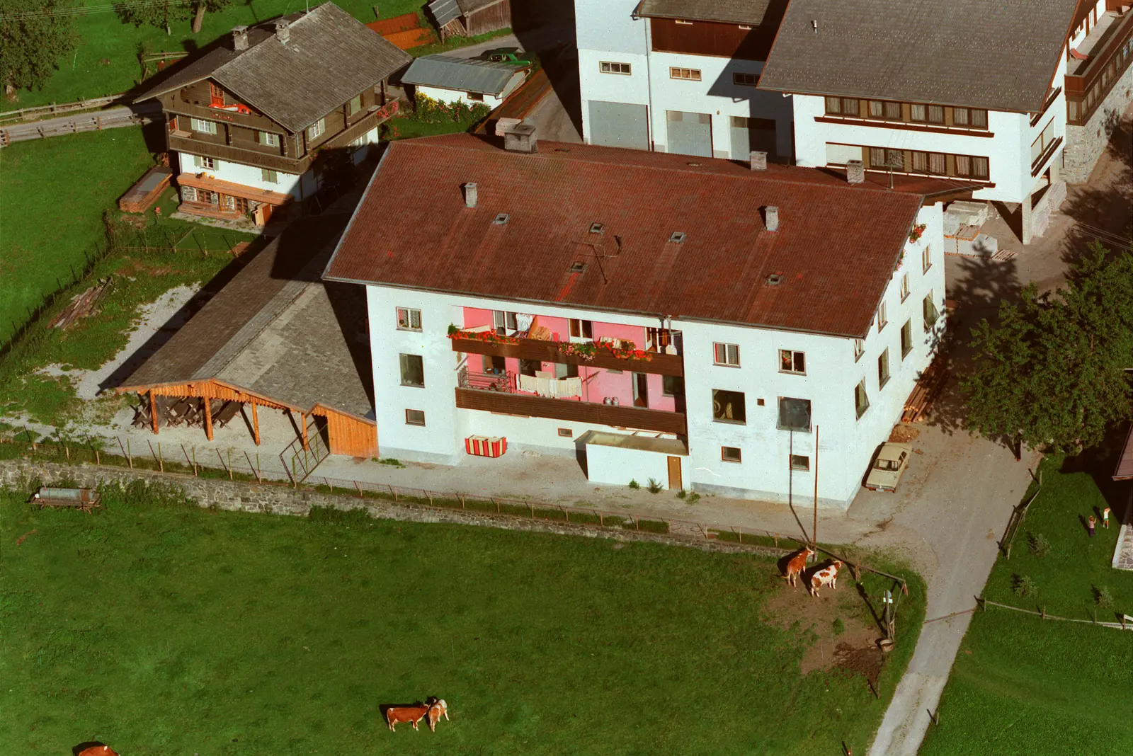Schrägluftbild Sennerei