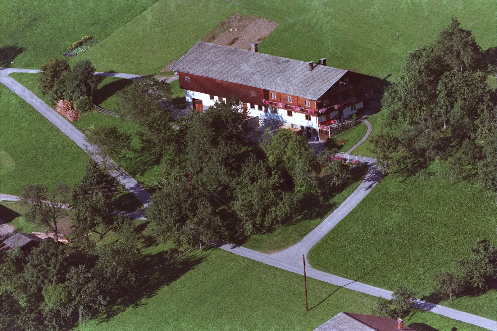 Schrägluftbild Thunhaus