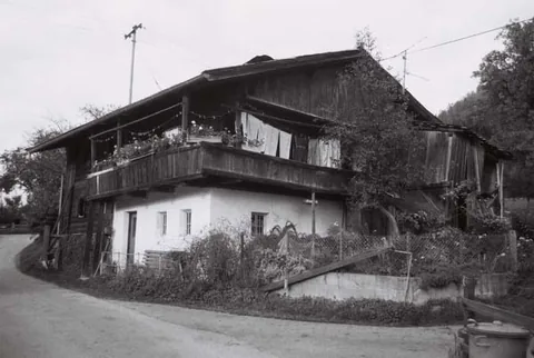 Einhof, längsgeteilt, Mittelflurgrundriss